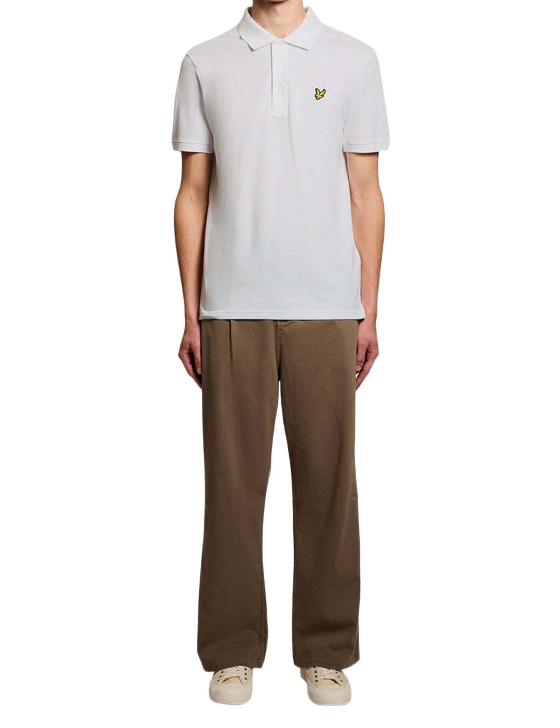 Polo Bianco Lyle & Scott