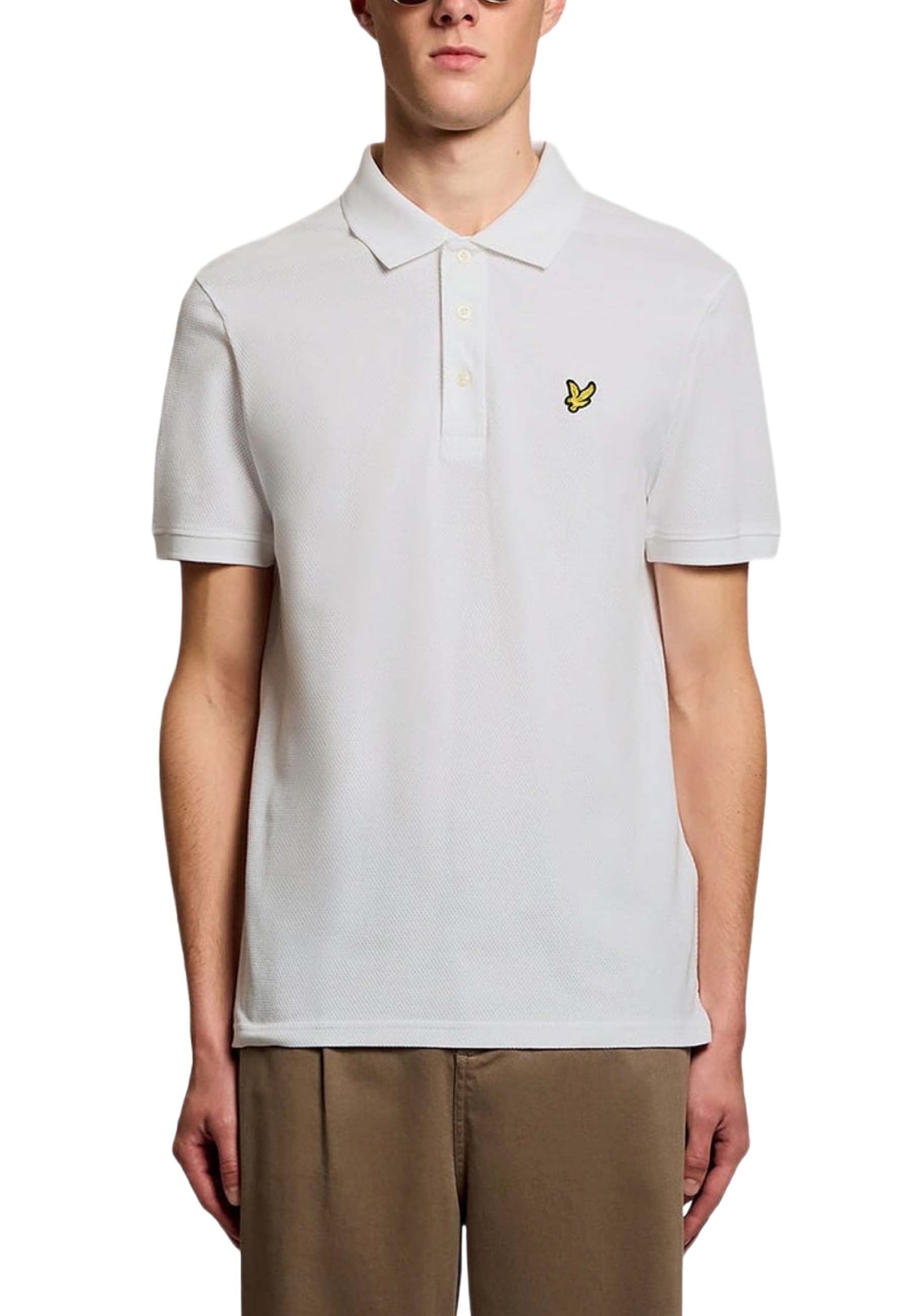 Polo Bianco Lyle & Scott