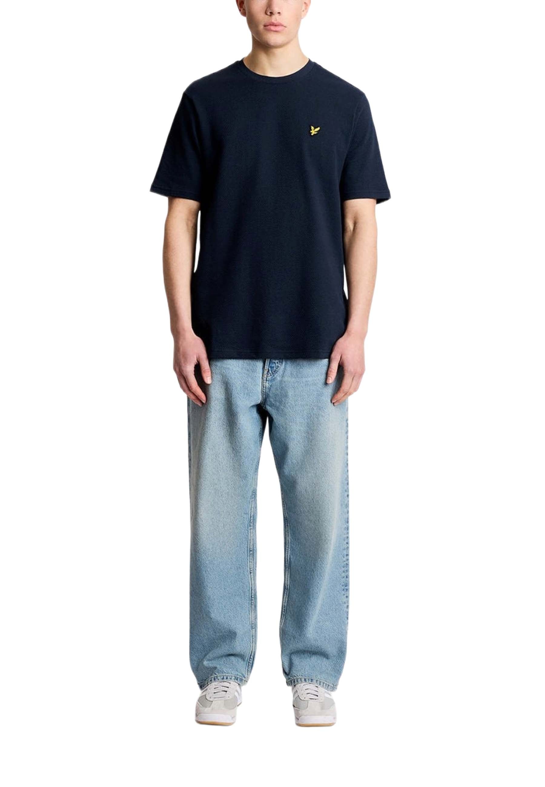 T-shirt Blu Lyle & Scott