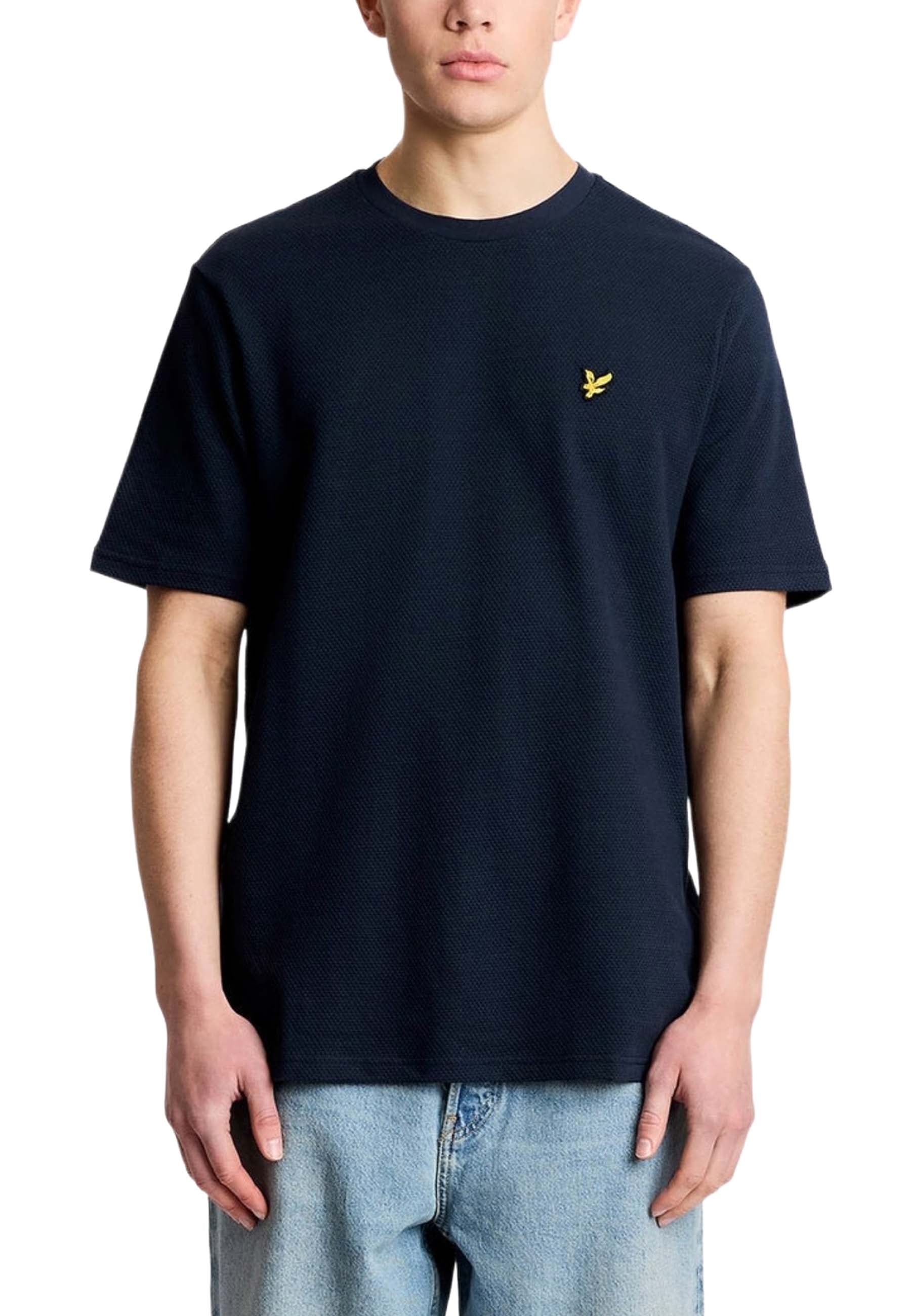 T-shirt Blu Lyle & Scott