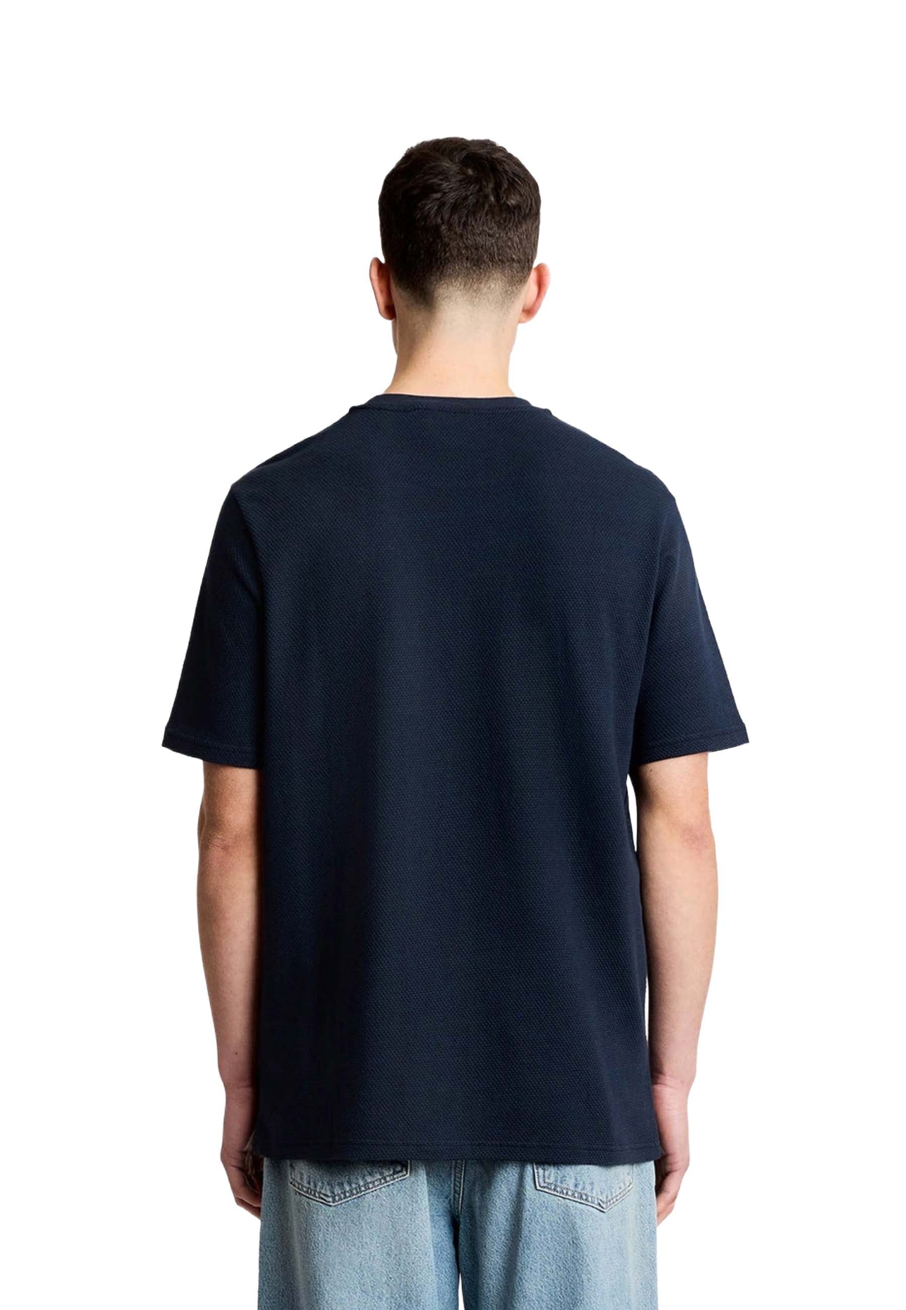 T-shirt Blu Lyle & Scott