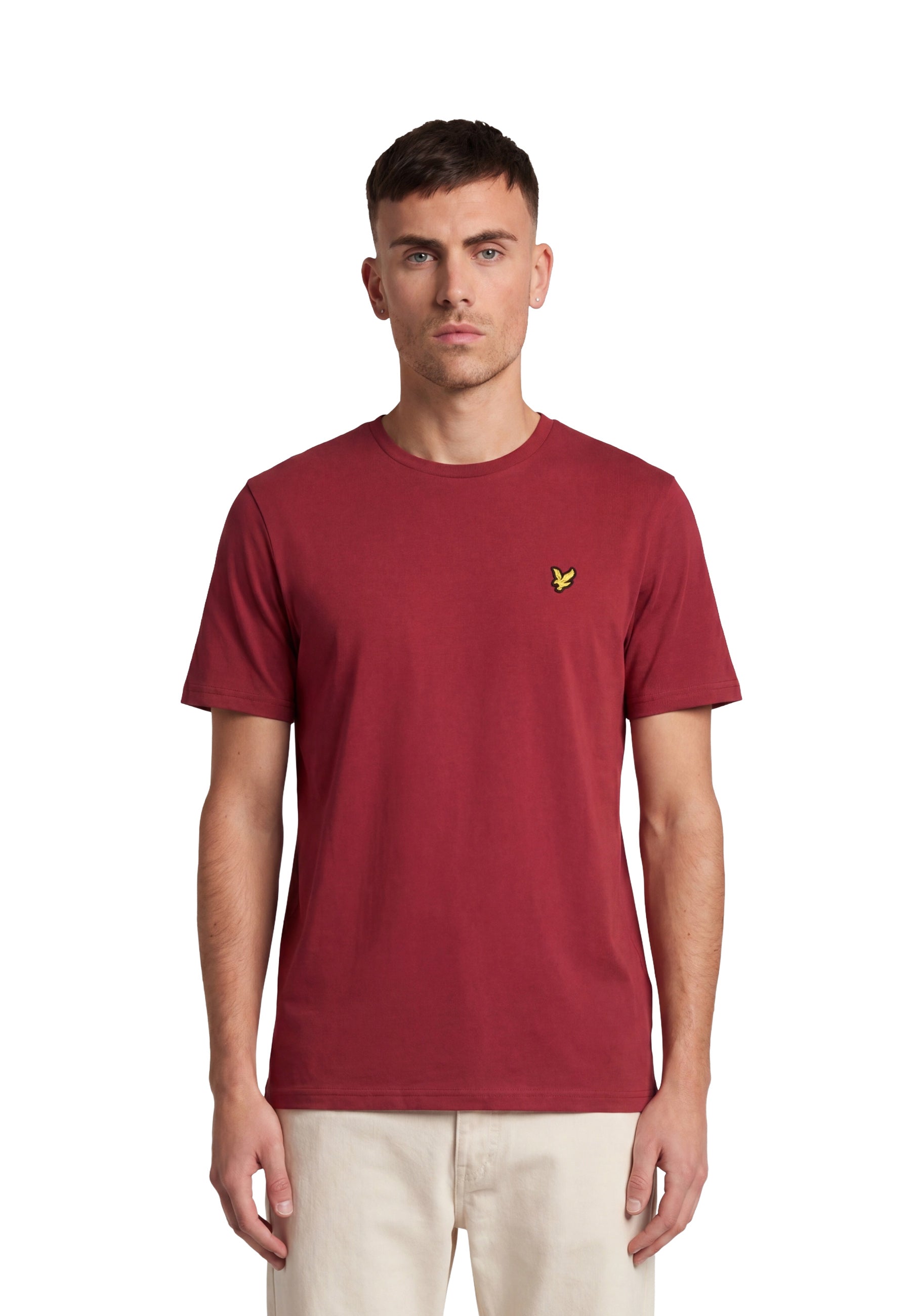 T-shirt Rosso Lyle & Scott