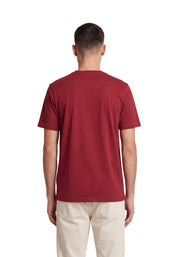 T-shirt Rosso Lyle & Scott
