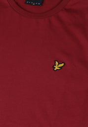 T-shirt Rosso Lyle & Scott