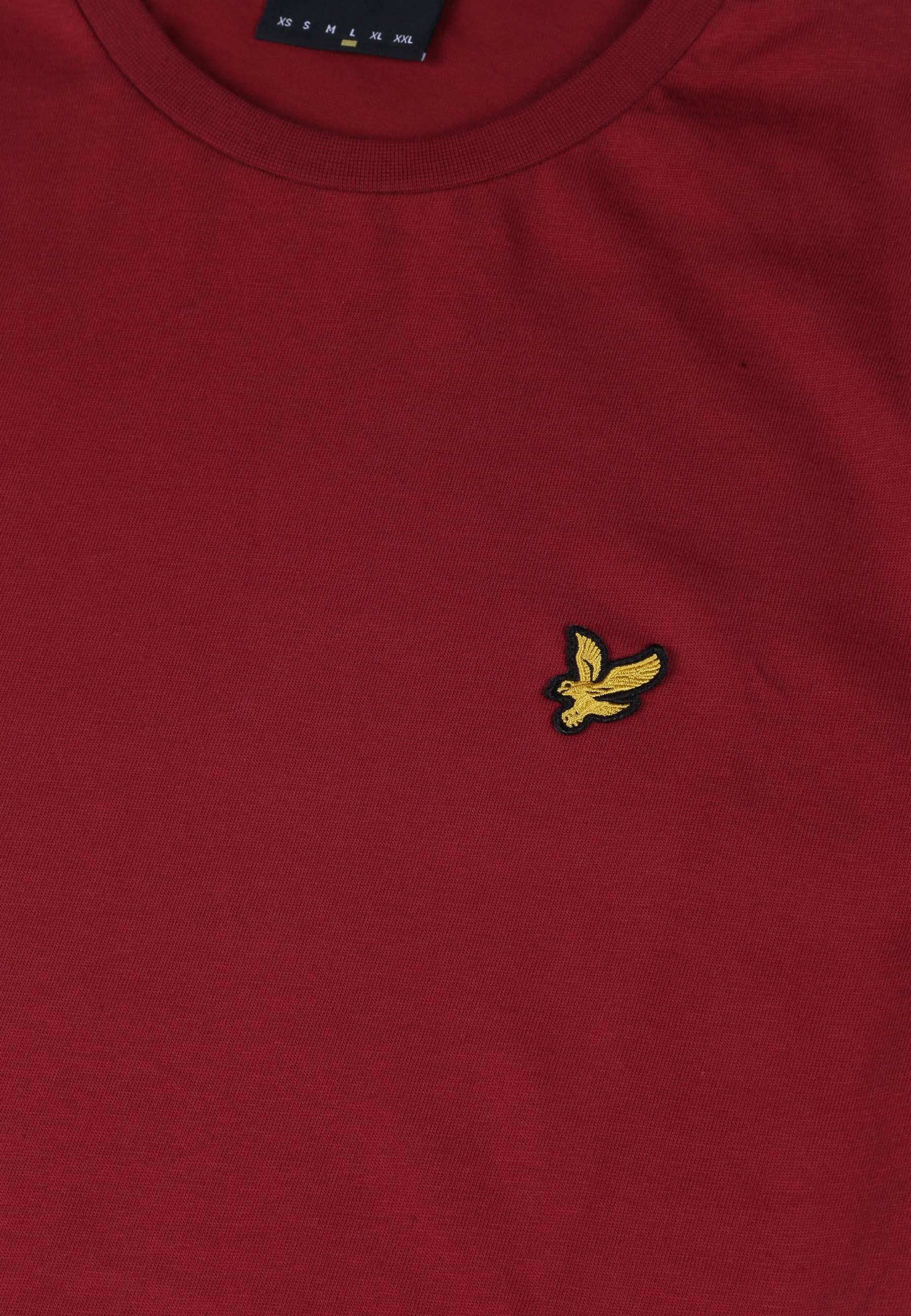 T-shirt Rosso Lyle & Scott
