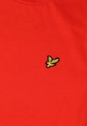 T-shirt Arancione Nero Lyle & Scott