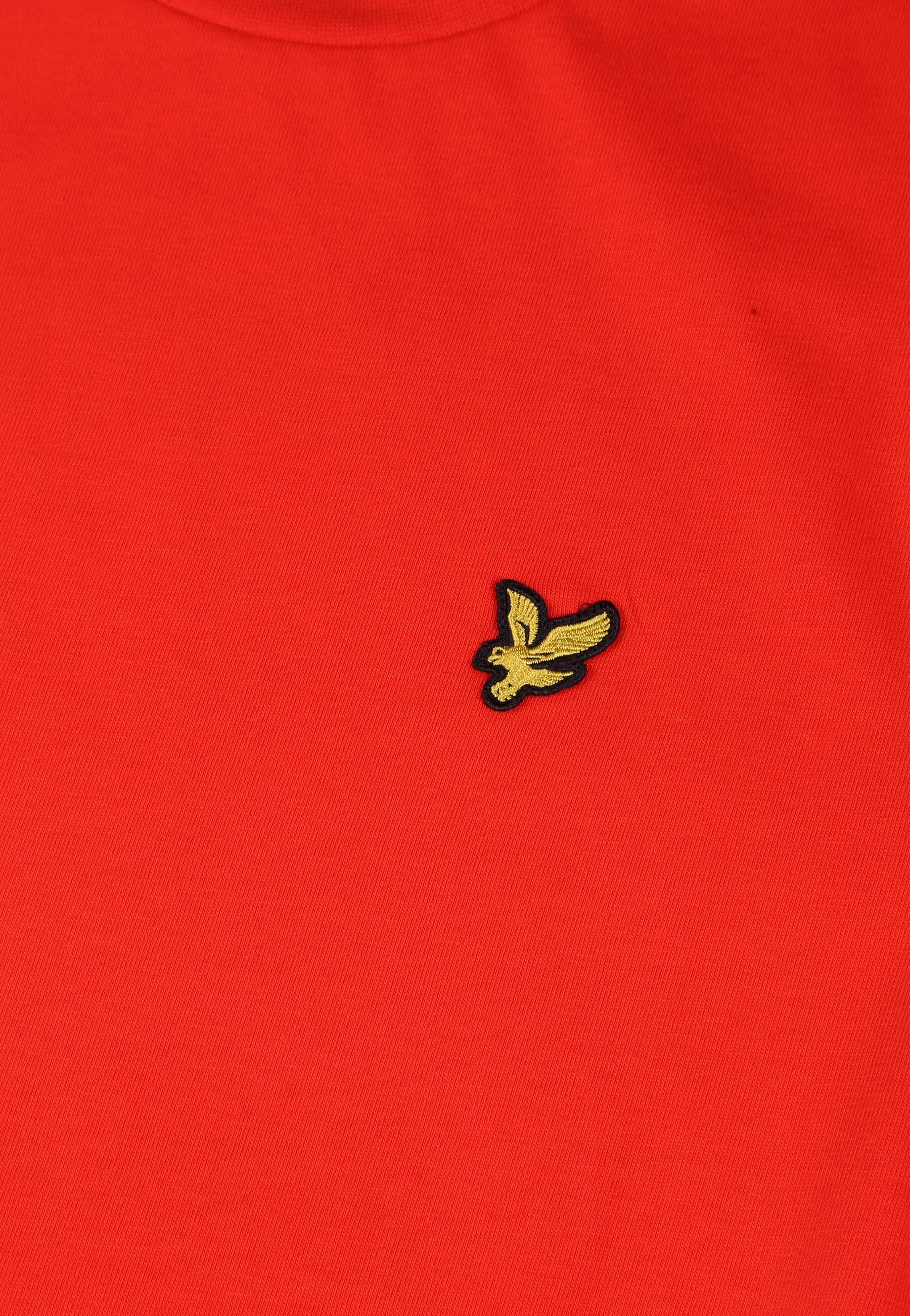 T-shirt Arancione Nero Lyle & Scott