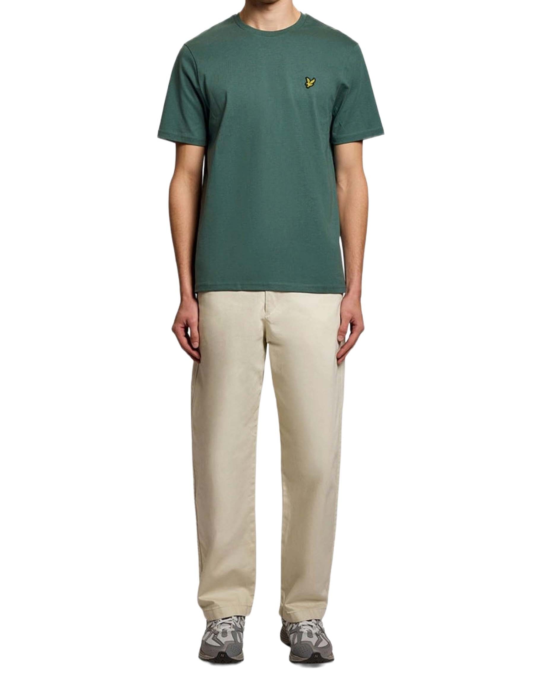 T-shirt Verde Scuro Lyle & Scott