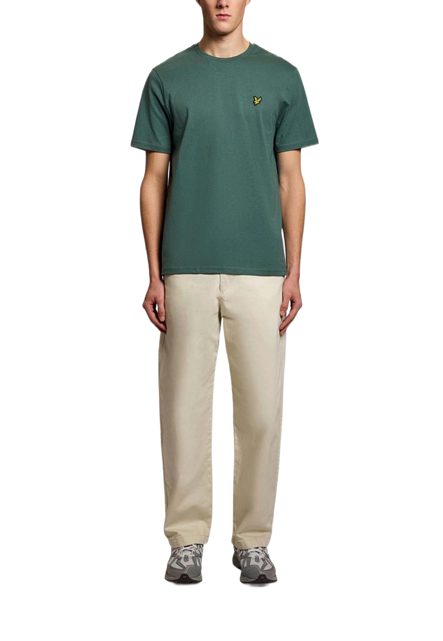 T-shirt Verde Scuro Lyle & Scott