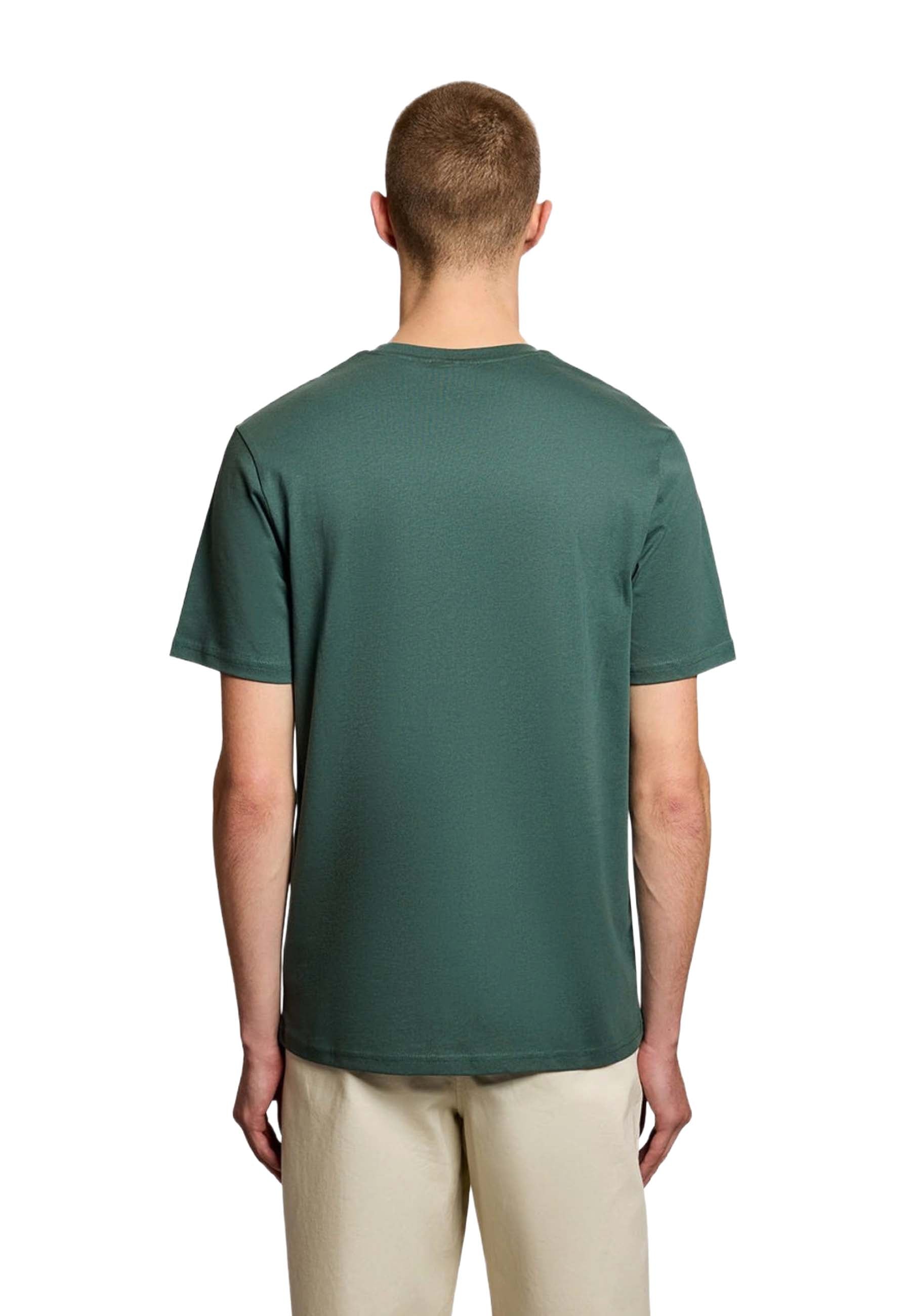 T-shirt Verde Scuro Lyle & Scott