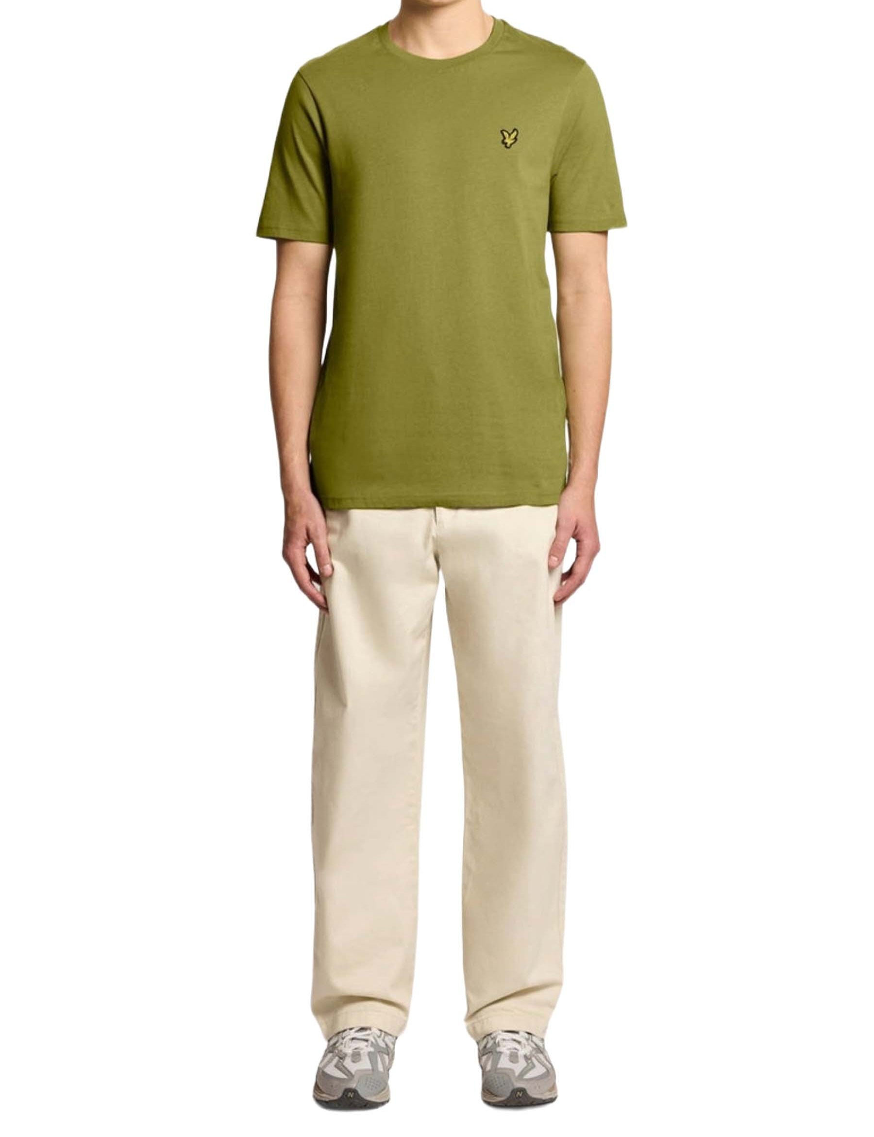 T-shirt Verde Chiaro Lyle & Scott