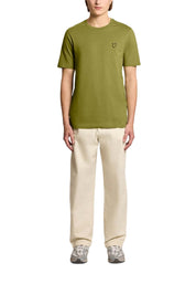 T-shirt Verde Chiaro Lyle & Scott