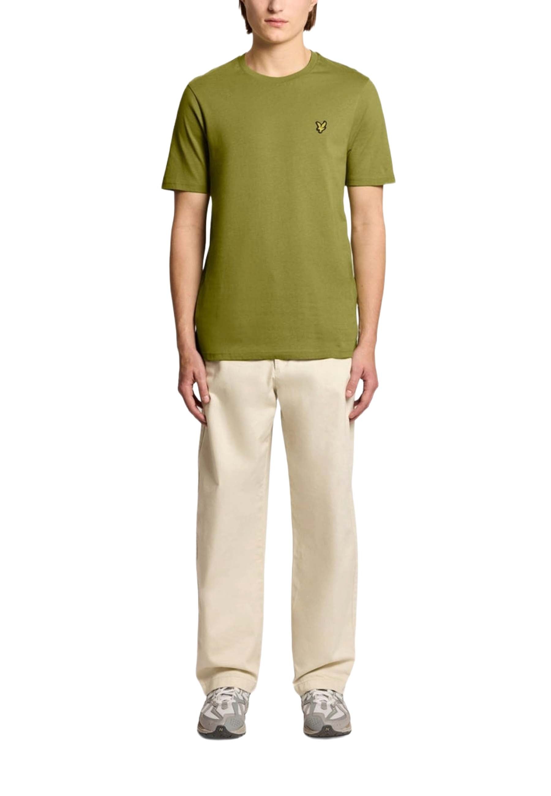T-shirt Verde Chiaro Lyle & Scott