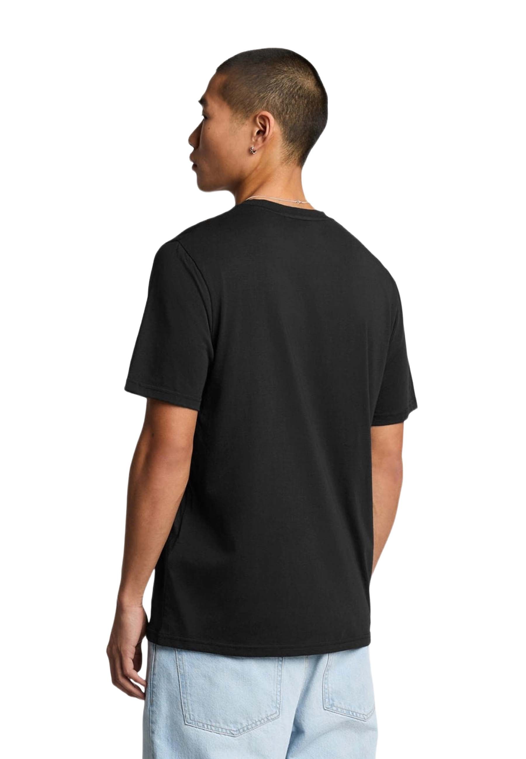 T-shirt Nero Lyle & Scott