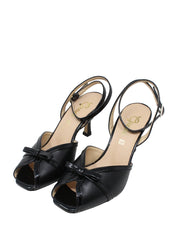 Sandali tacco Nero Grace Shoes
