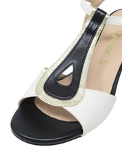 Sandali tacco Beige Grace Shoes