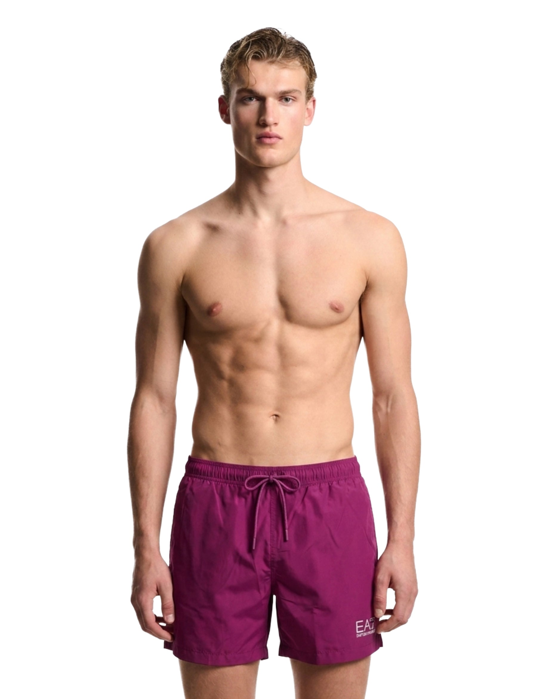 Costumi Viola Ea7 Emporio Armani