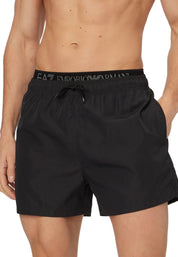 Costumi Nero Ea7 Emporio Armani