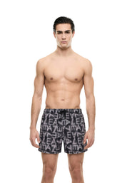 Costumi Nero Ea7 Emporio Armani
