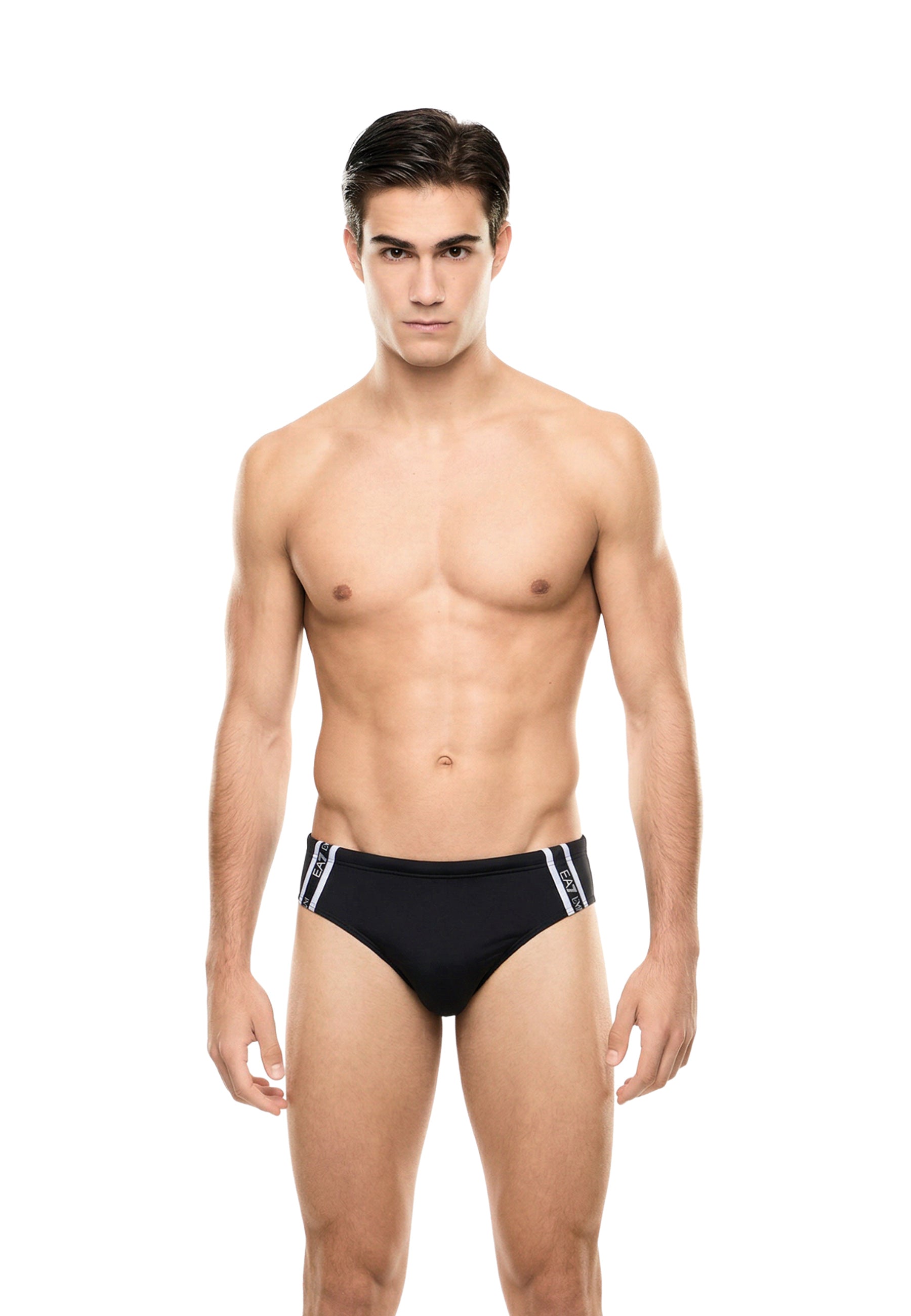 Costumi Nero Ea7 Emporio Armani