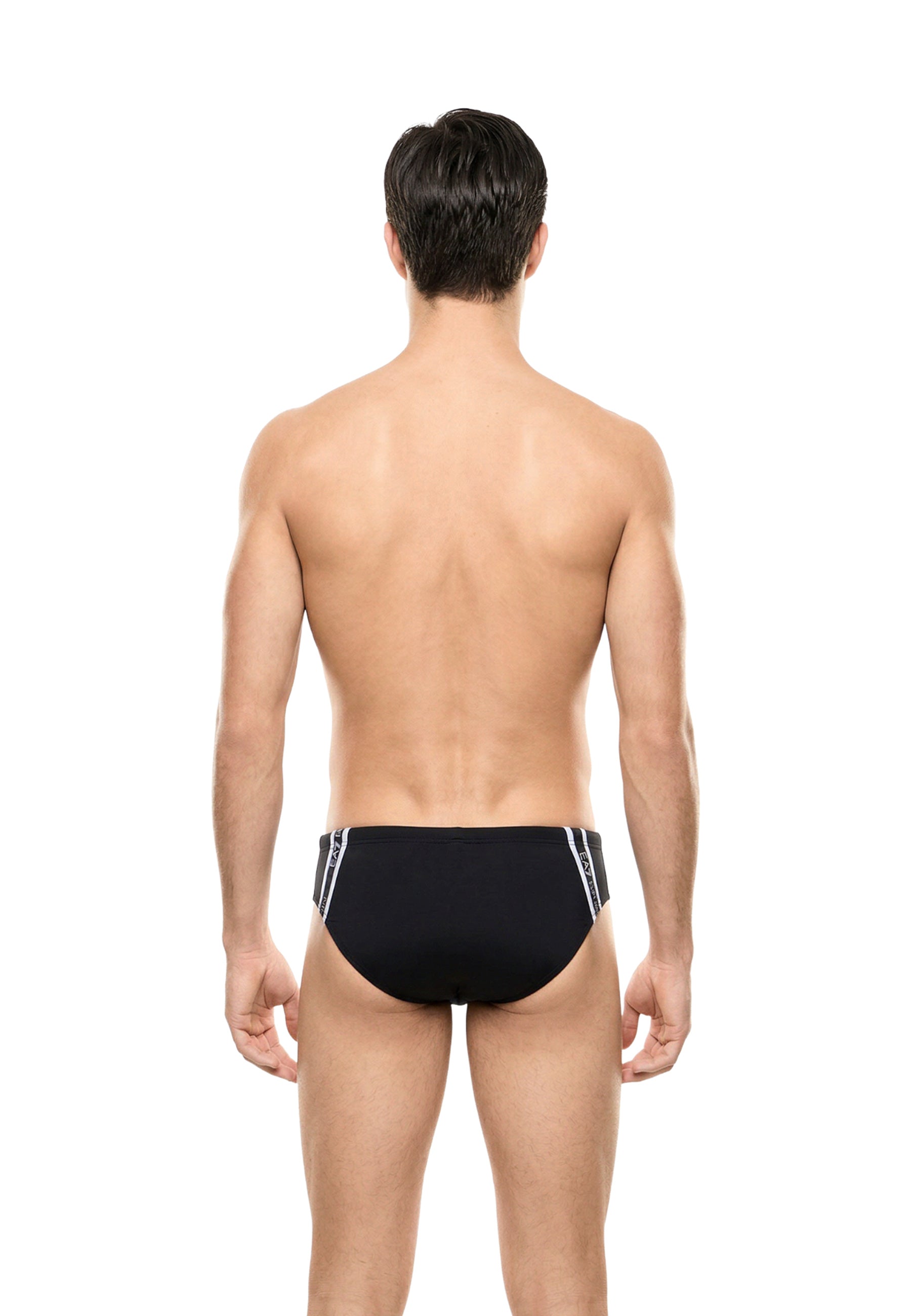 Costumi Nero Ea7 Emporio Armani