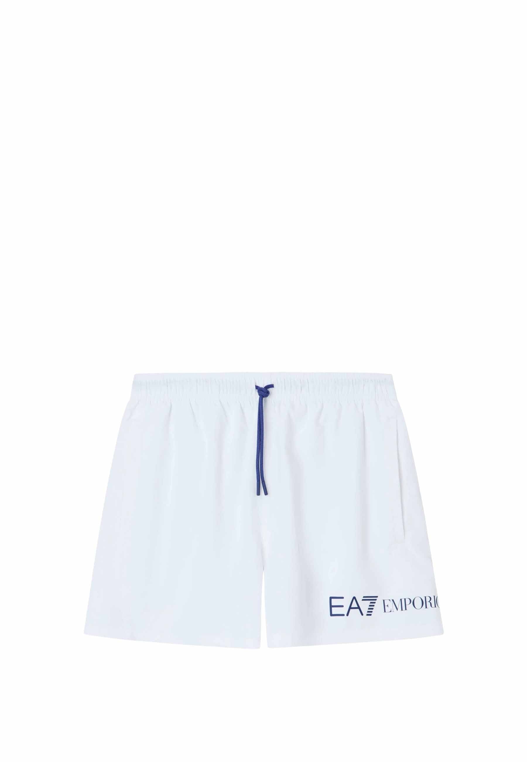 Costumi Bianco Ea7 Emporio Armani