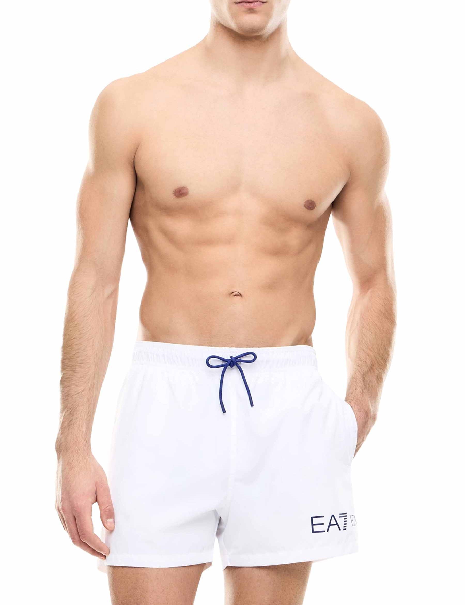 Costumi Bianco Ea7 Emporio Armani