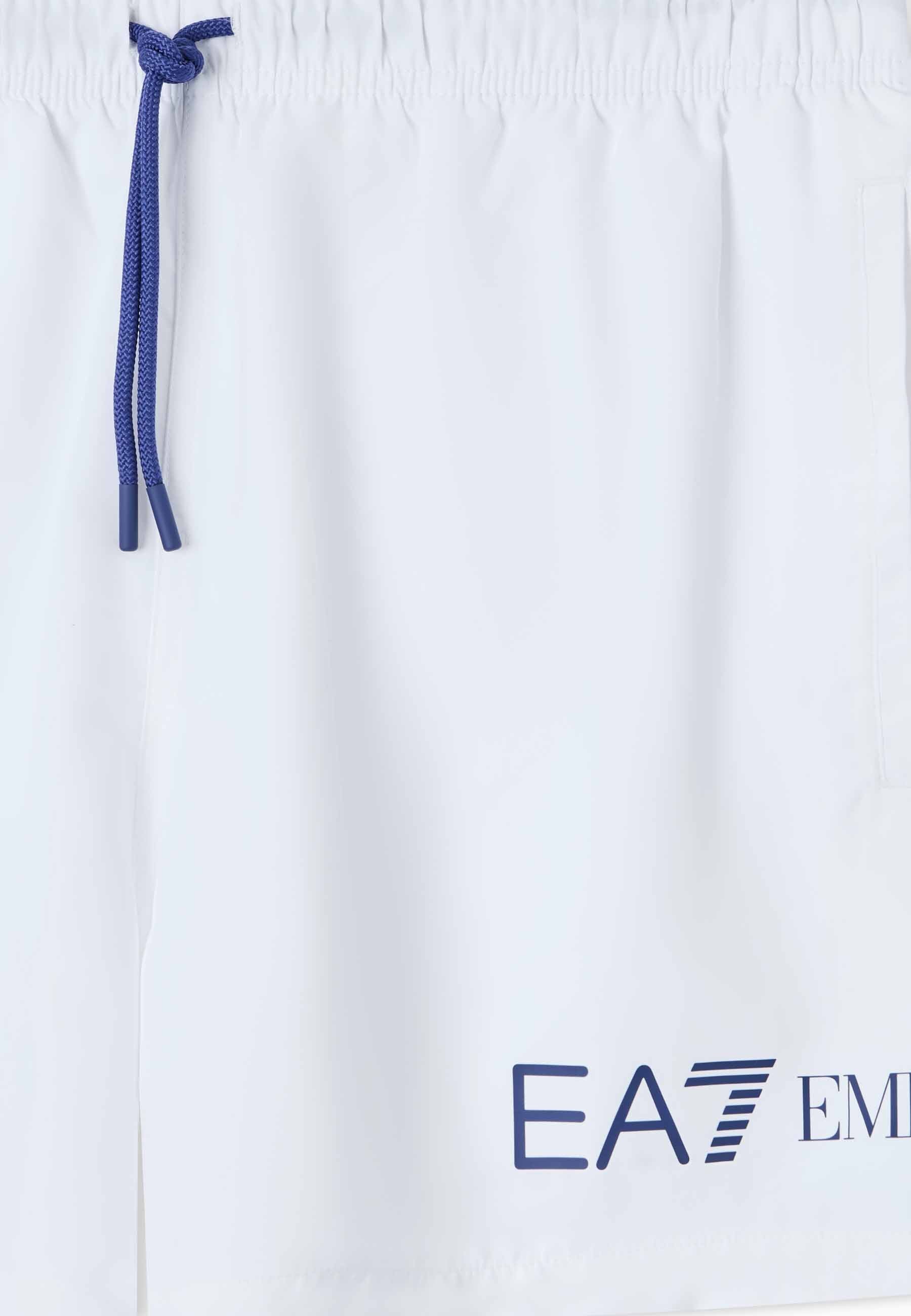 Costumi Bianco Ea7 Emporio Armani