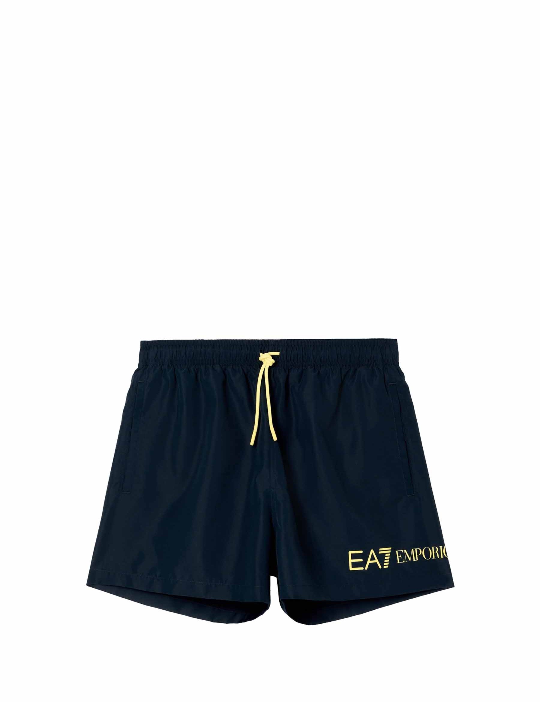 Costumi Blu Giallo Ea7 Emporio Armani