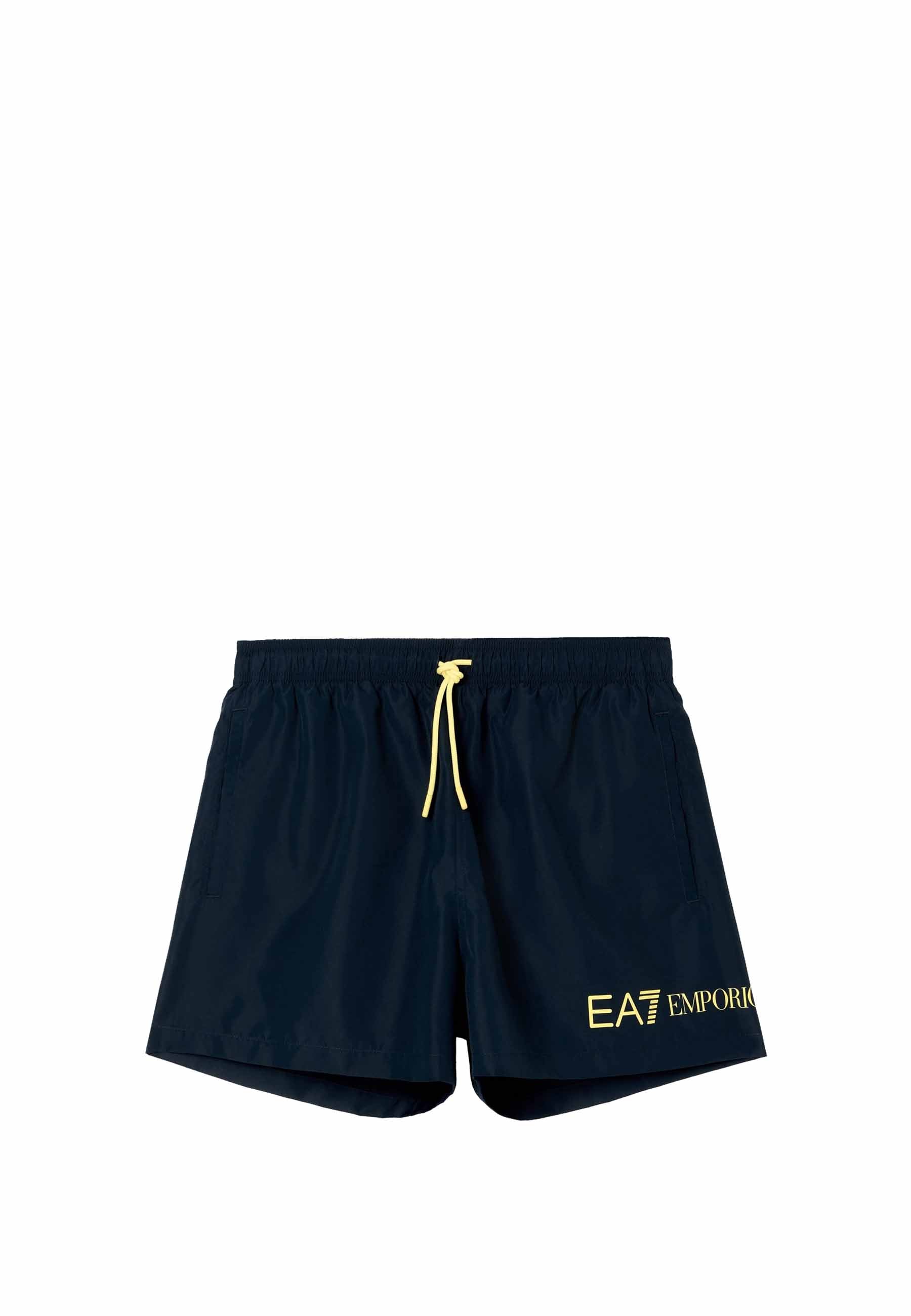 Costumi Blu Giallo Ea7 Emporio Armani