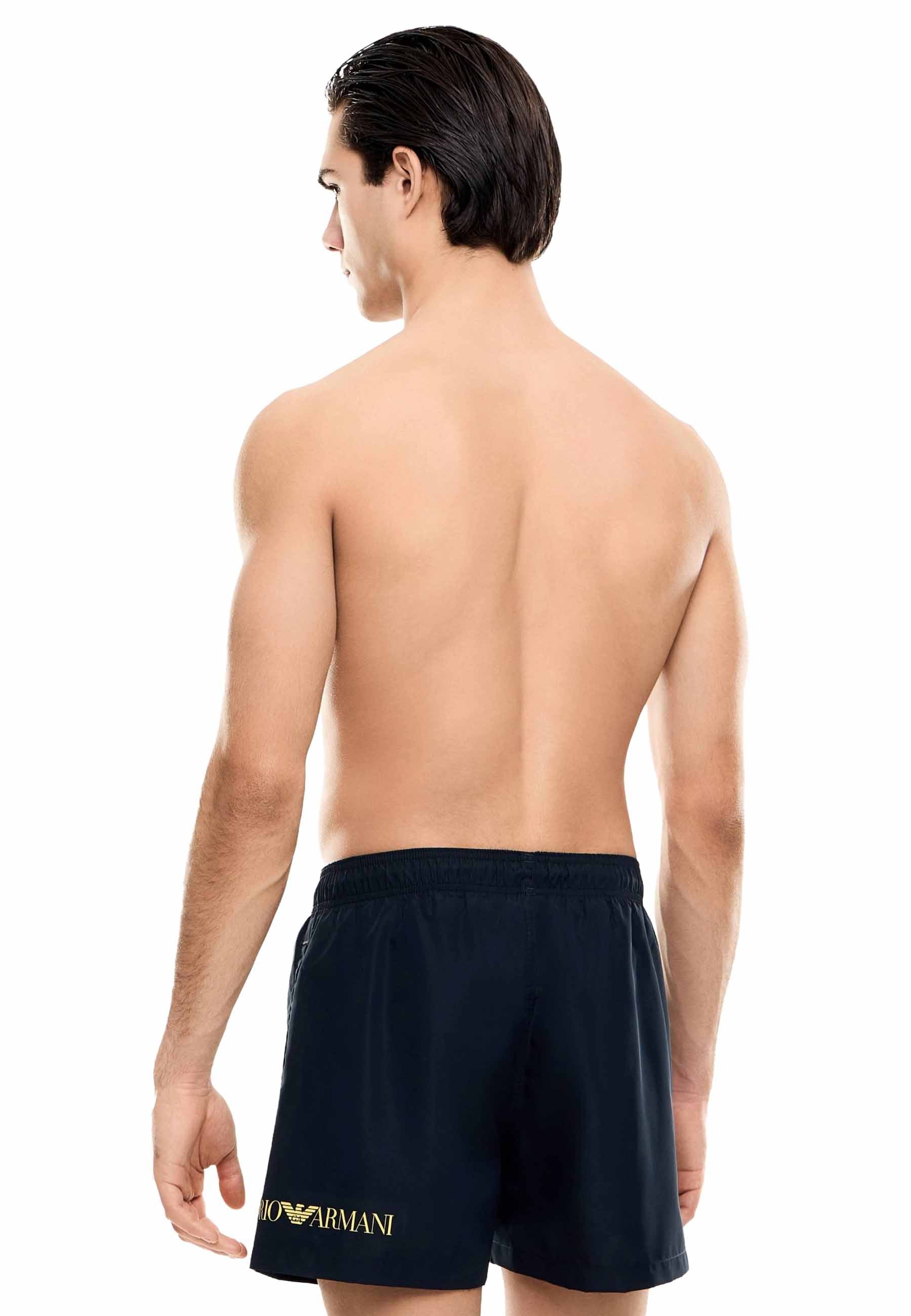 Costumi Blu Giallo Ea7 Emporio Armani