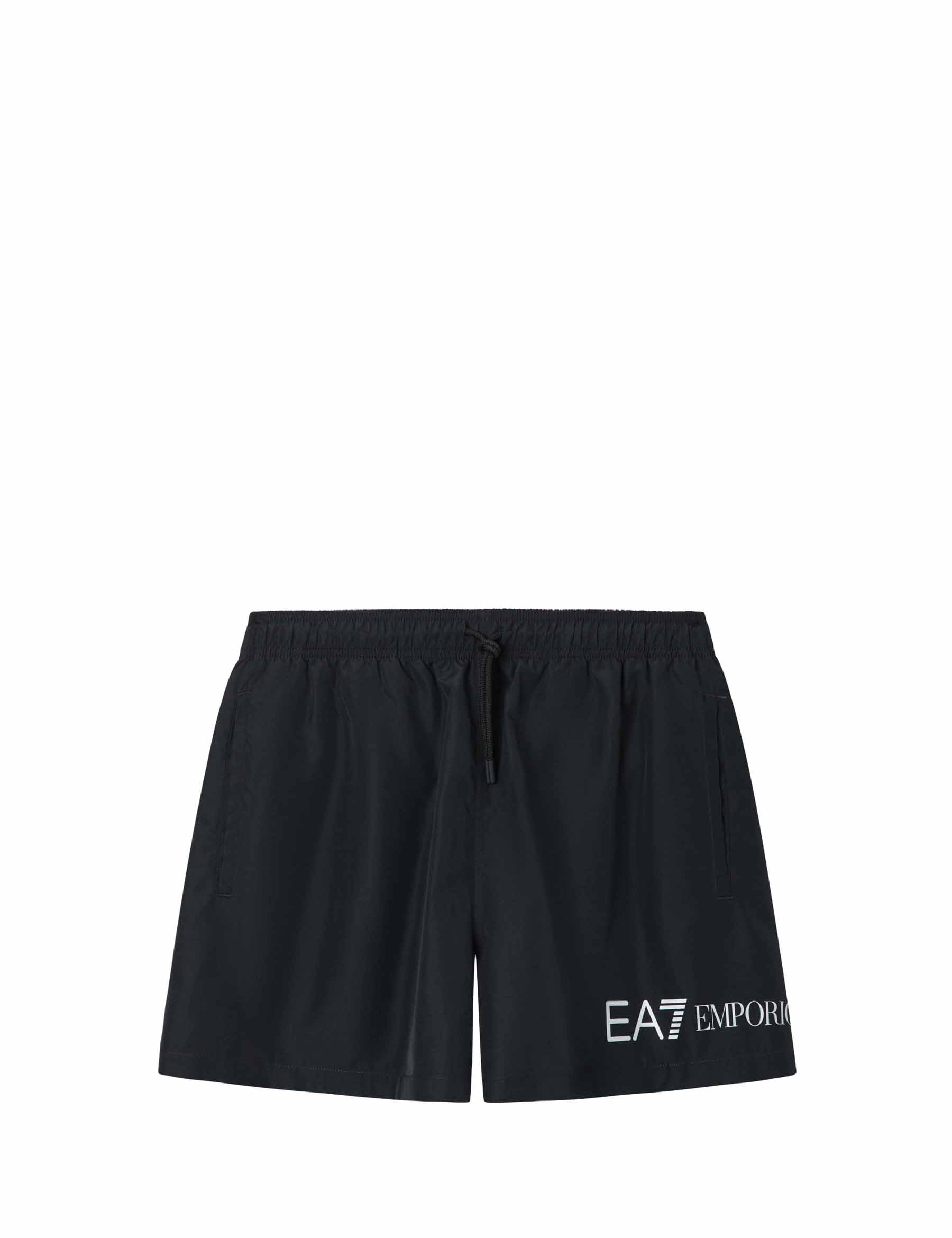 Costumi Nero Ea7 Emporio Armani