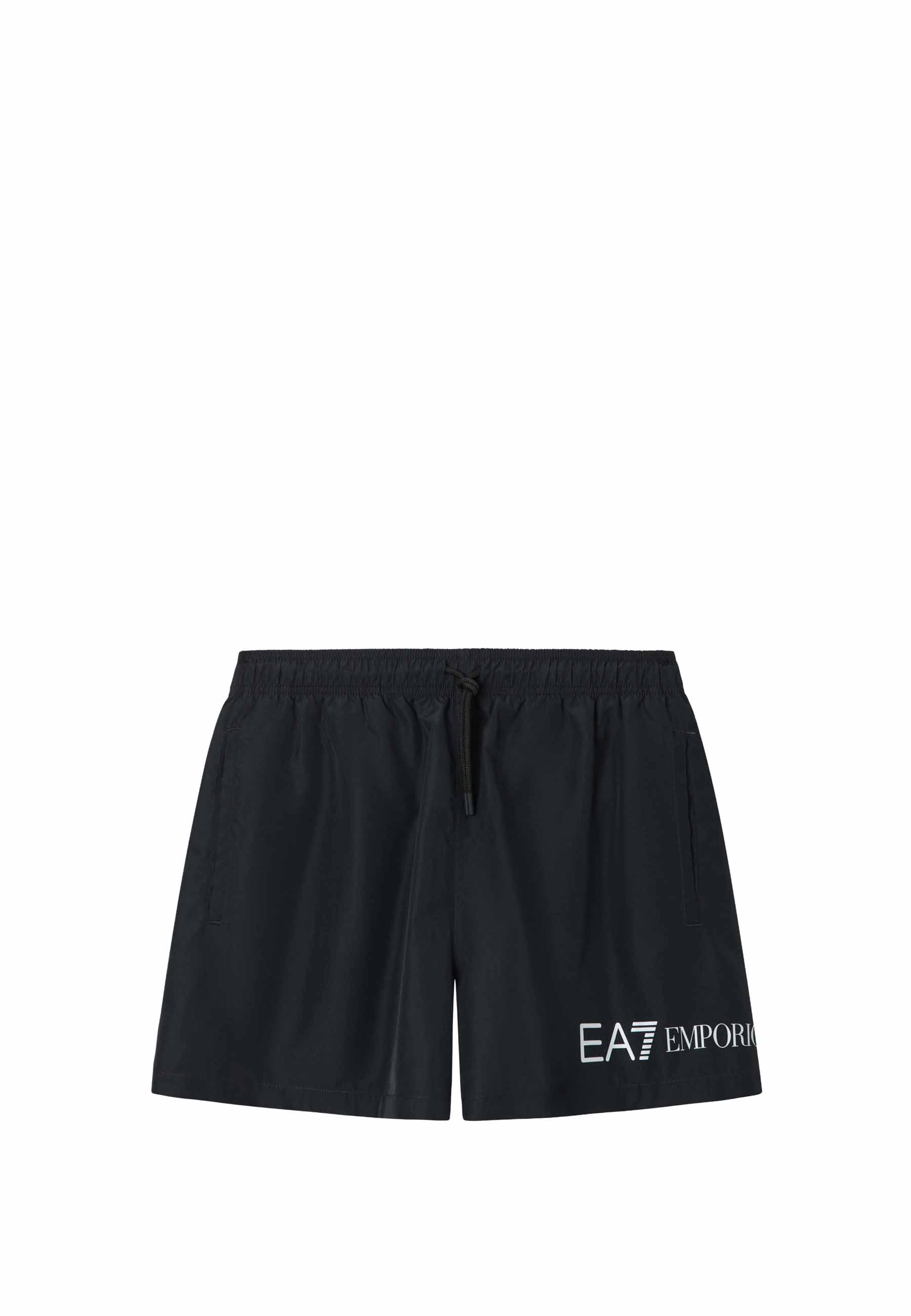 Costumi Nero Ea7 Emporio Armani