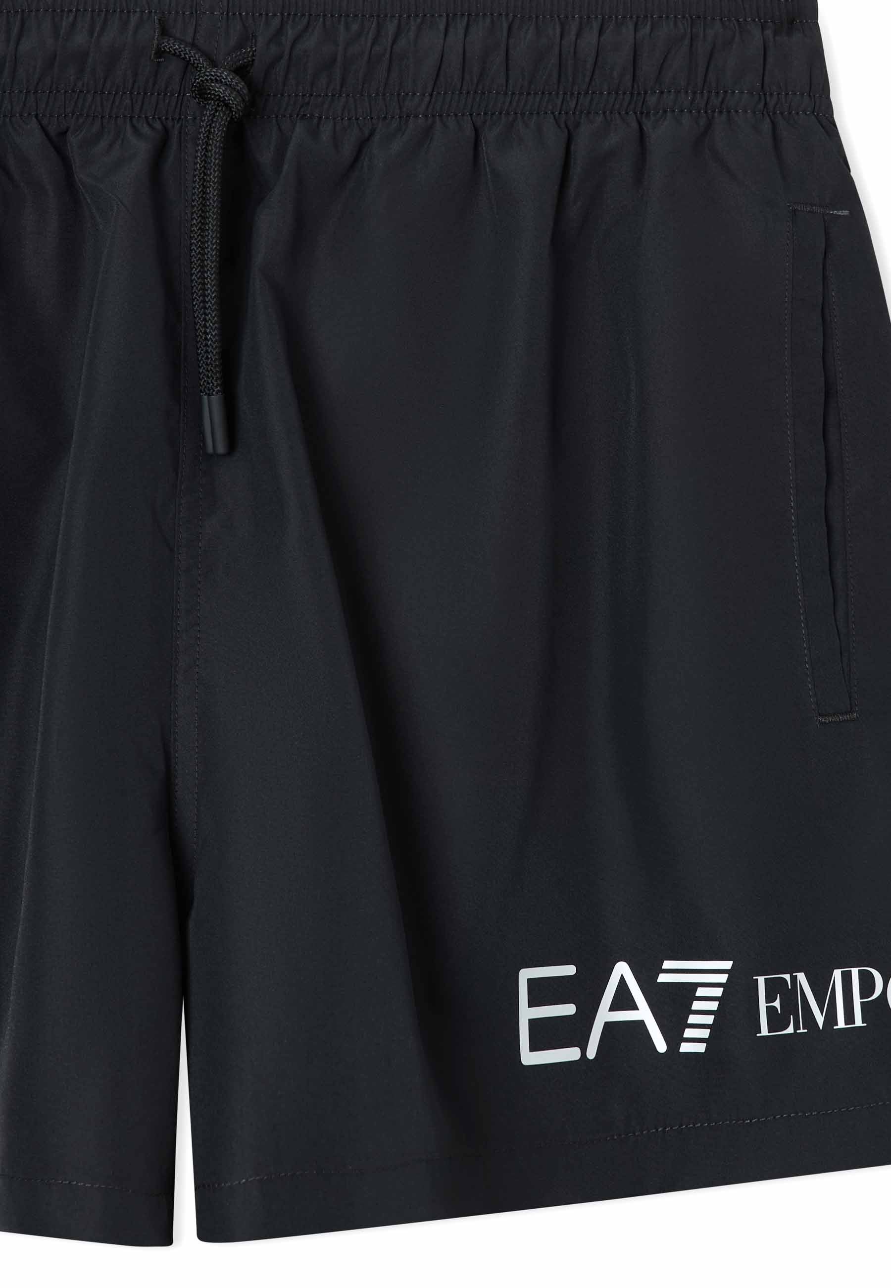 Costumi Nero Ea7 Emporio Armani
