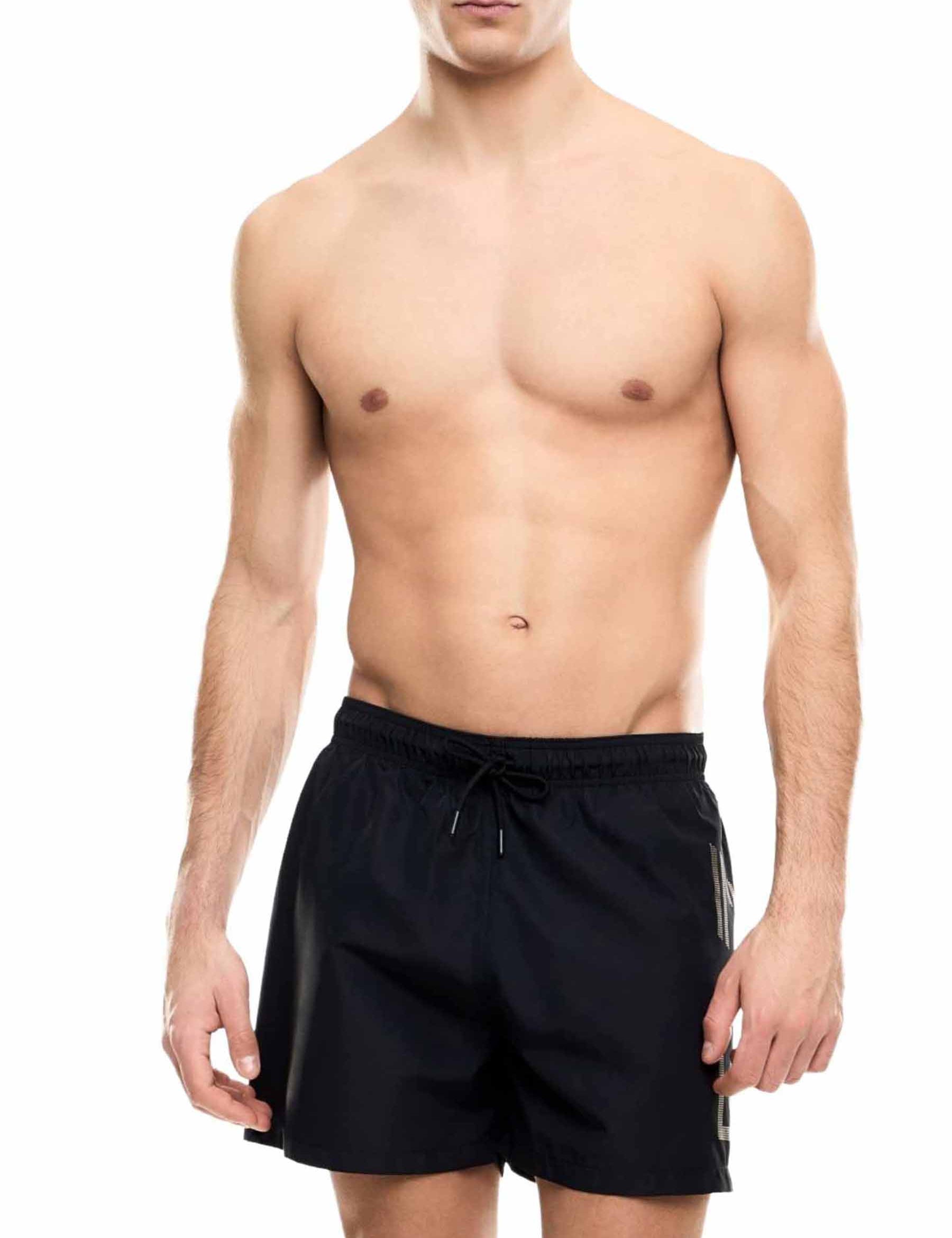 Costumi Nero Oro Ea7 Emporio Armani