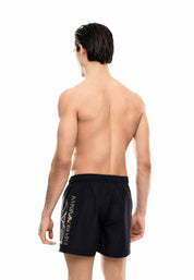 Costumi Nero Oro Ea7 Emporio Armani