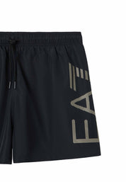 Costumi Nero Oro Ea7 Emporio Armani