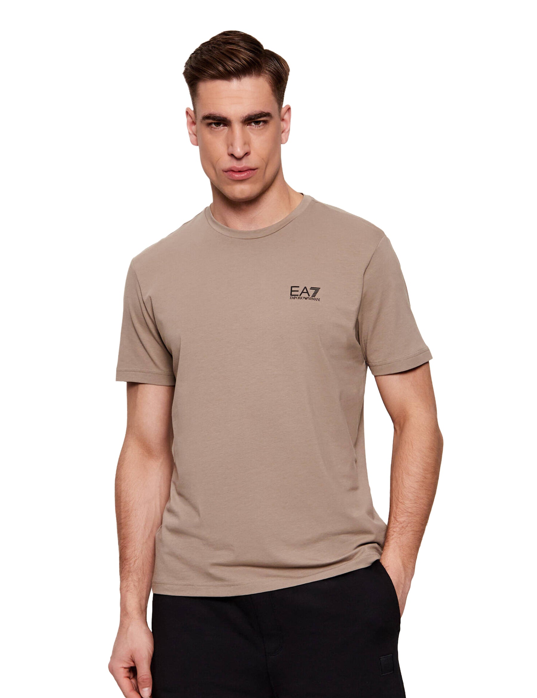 T-shirt Tortora Ea7 Emporio Armani