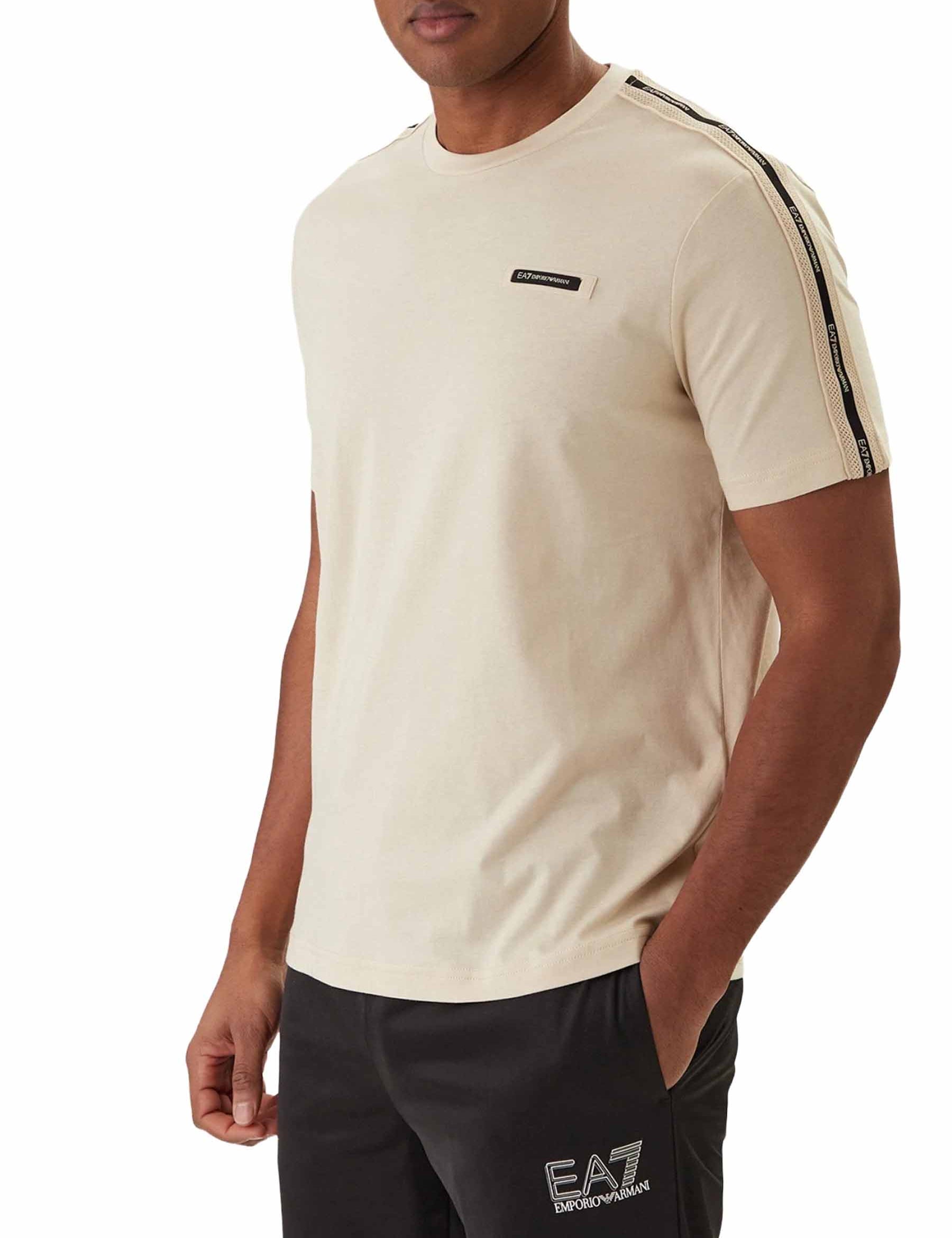 T-shirt Beige Ea7 Emporio Armani