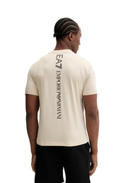 T-shirt Avorio Ea7 Emporio Armani