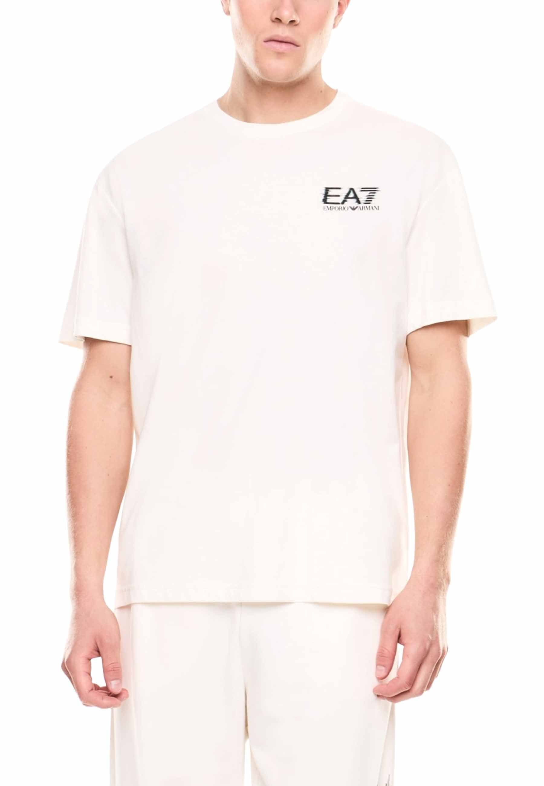 T-shirt Bianco Ea7 Emporio Armani