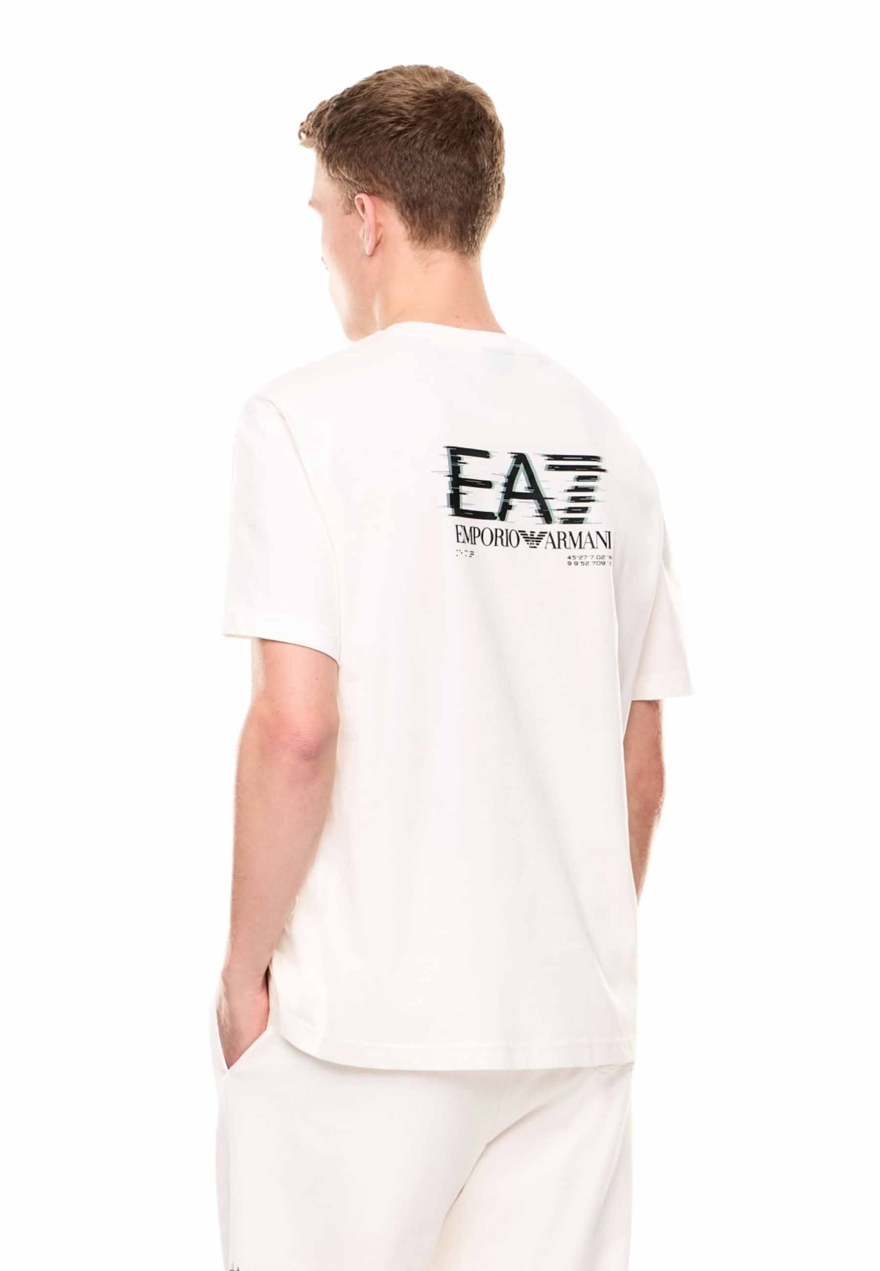 T-shirt Bianco Ea7 Emporio Armani