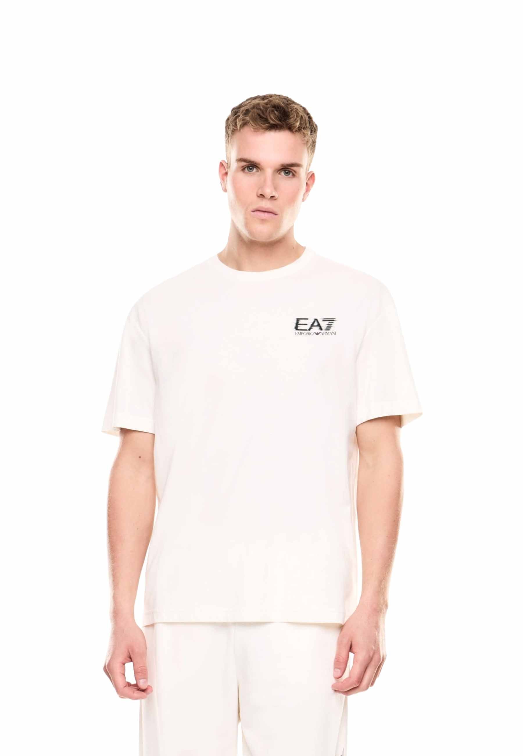 T-shirt Bianco Ea7 Emporio Armani