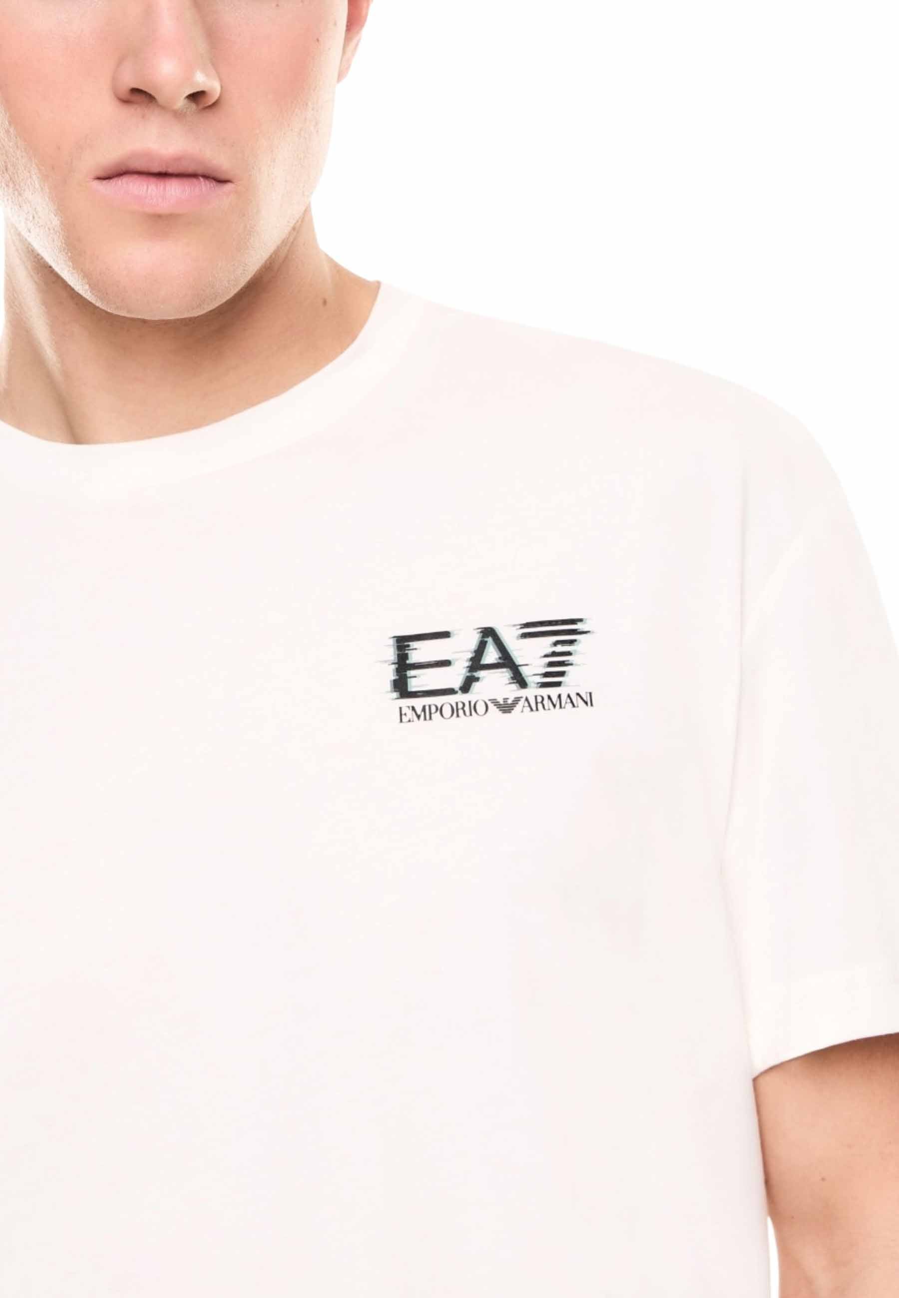 T-shirt Bianco Ea7 Emporio Armani