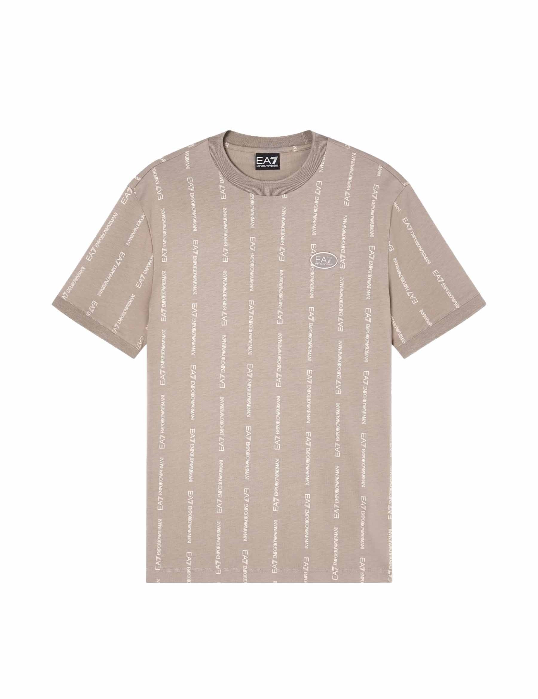 T-shirt Beige Ea7 Emporio Armani