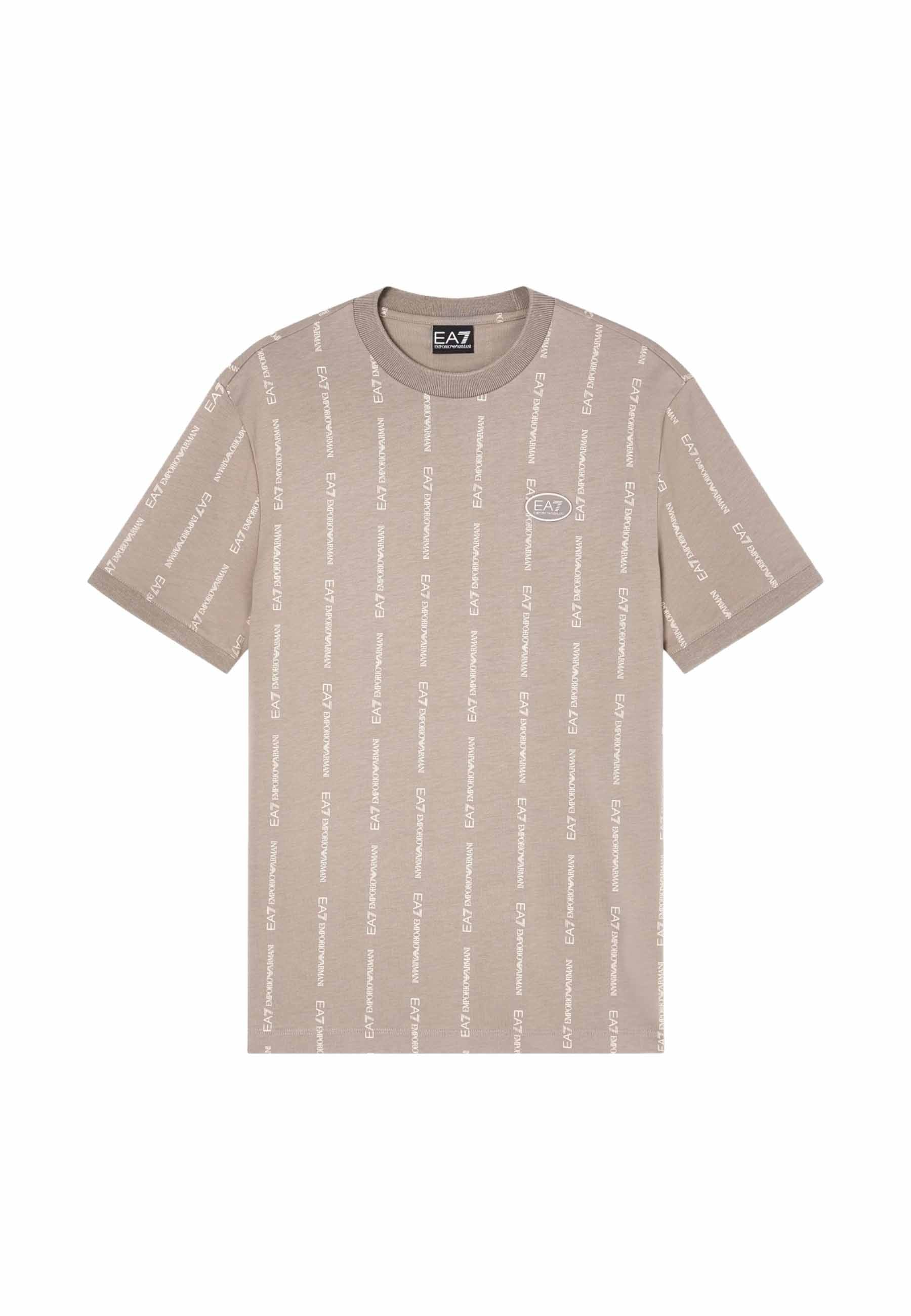 T-shirt Beige Ea7 Emporio Armani