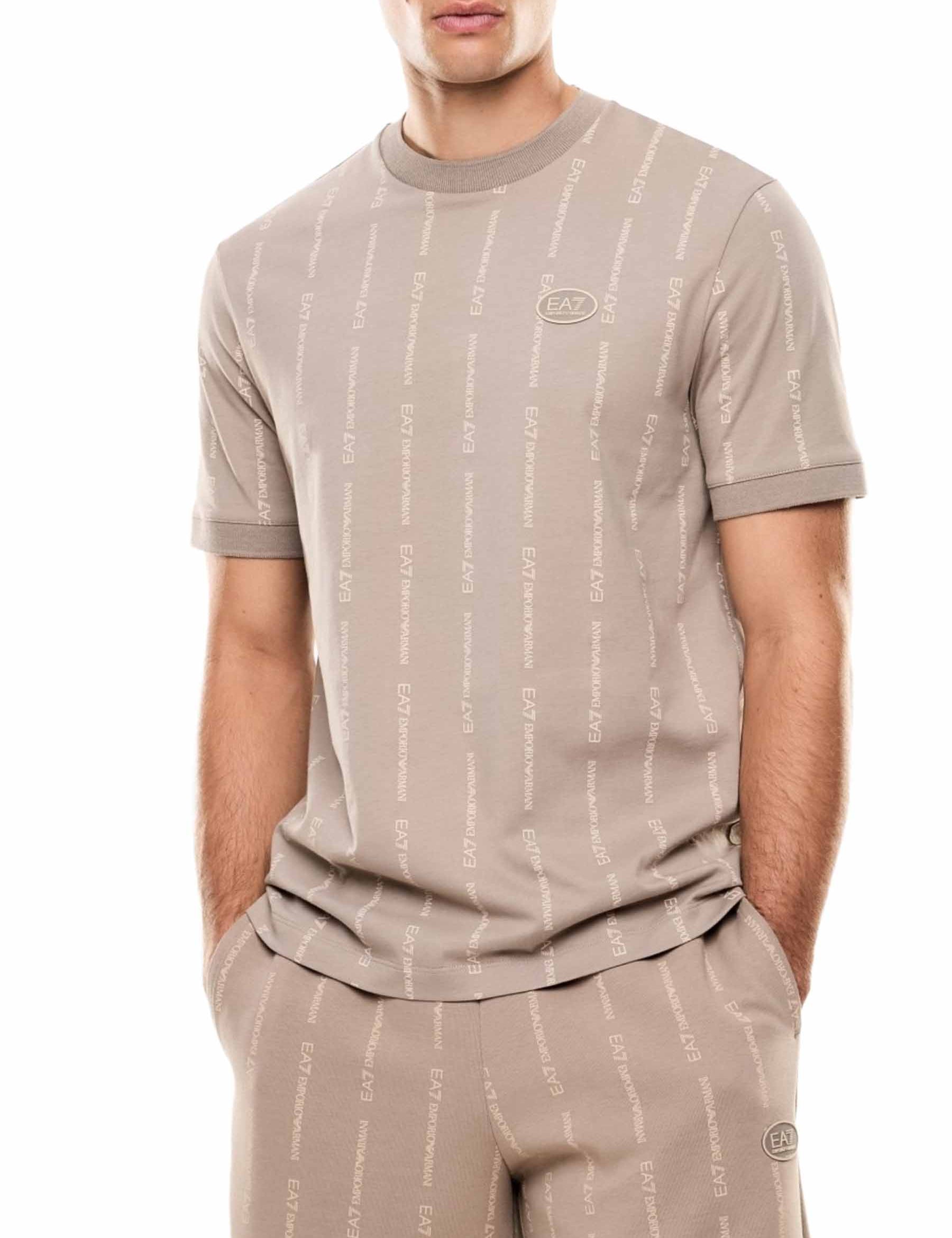 T-shirt Beige Ea7 Emporio Armani