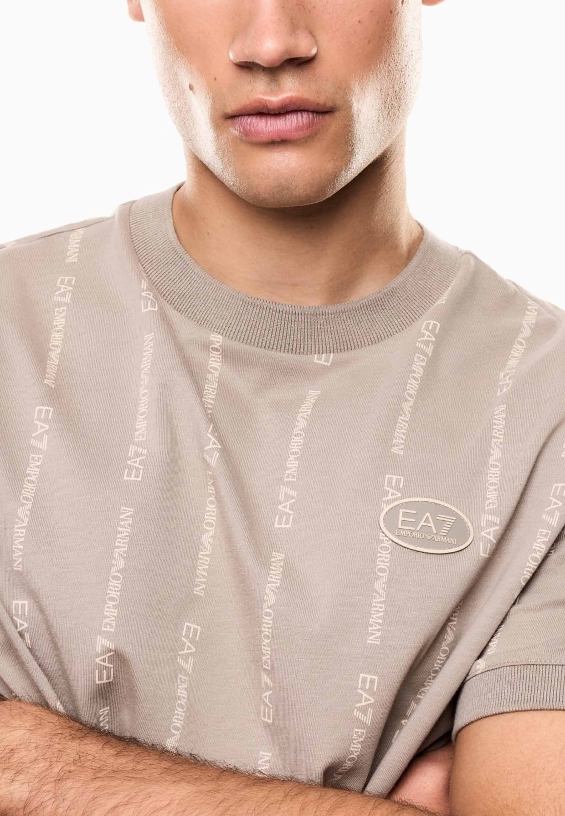 T-shirt Beige Ea7 Emporio Armani