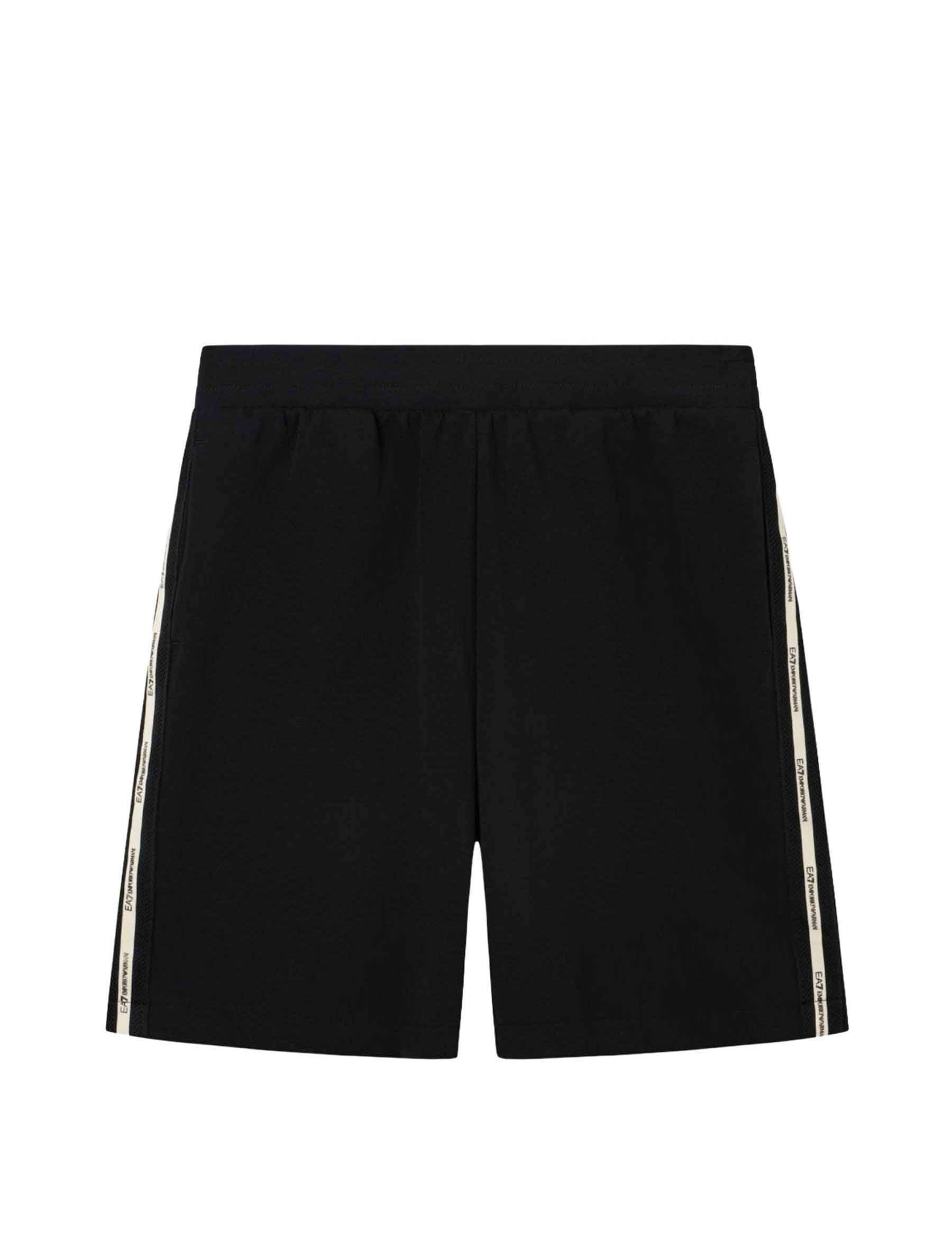 Bermuda Nero Ea7 Emporio Armani