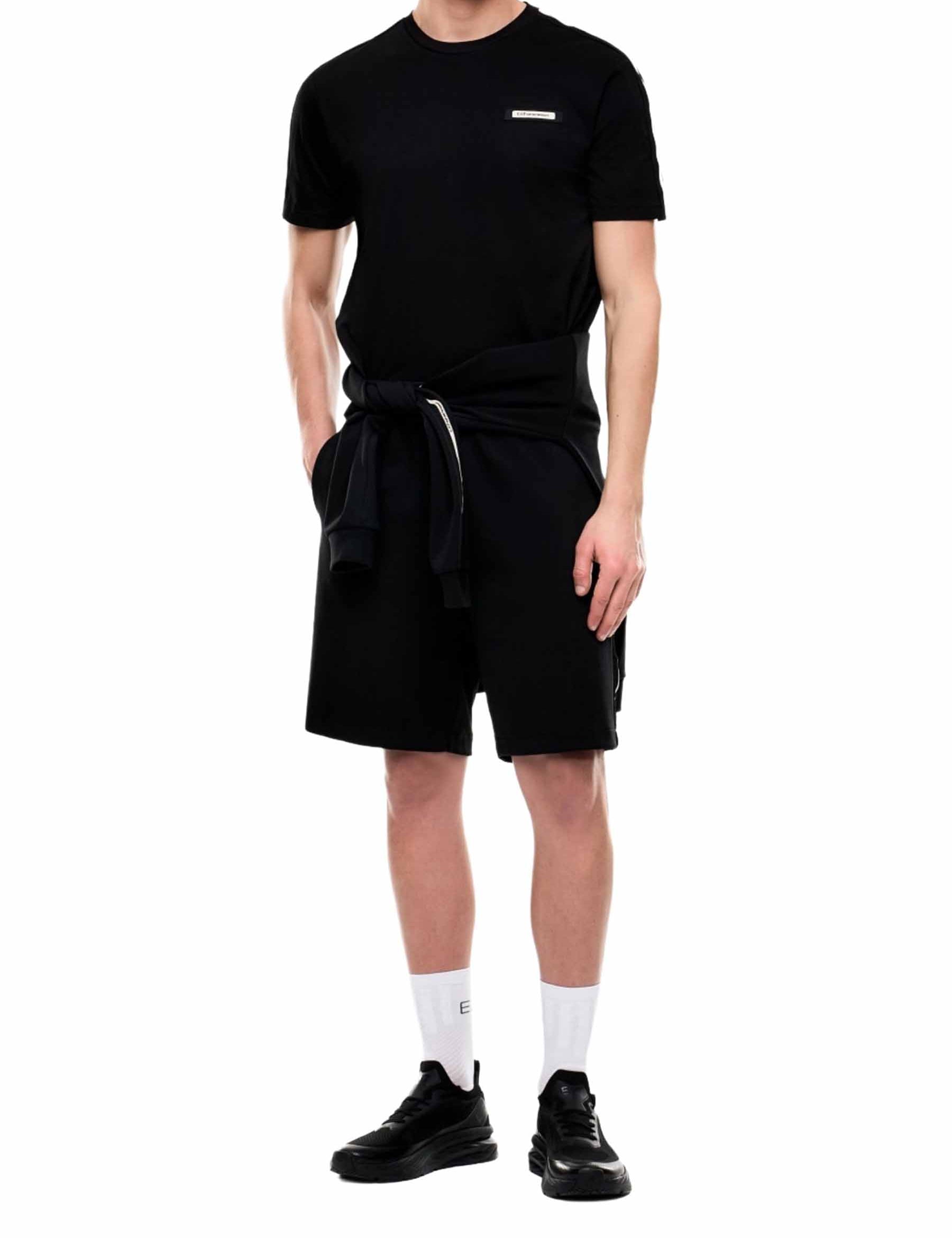 Bermuda Nero Ea7 Emporio Armani